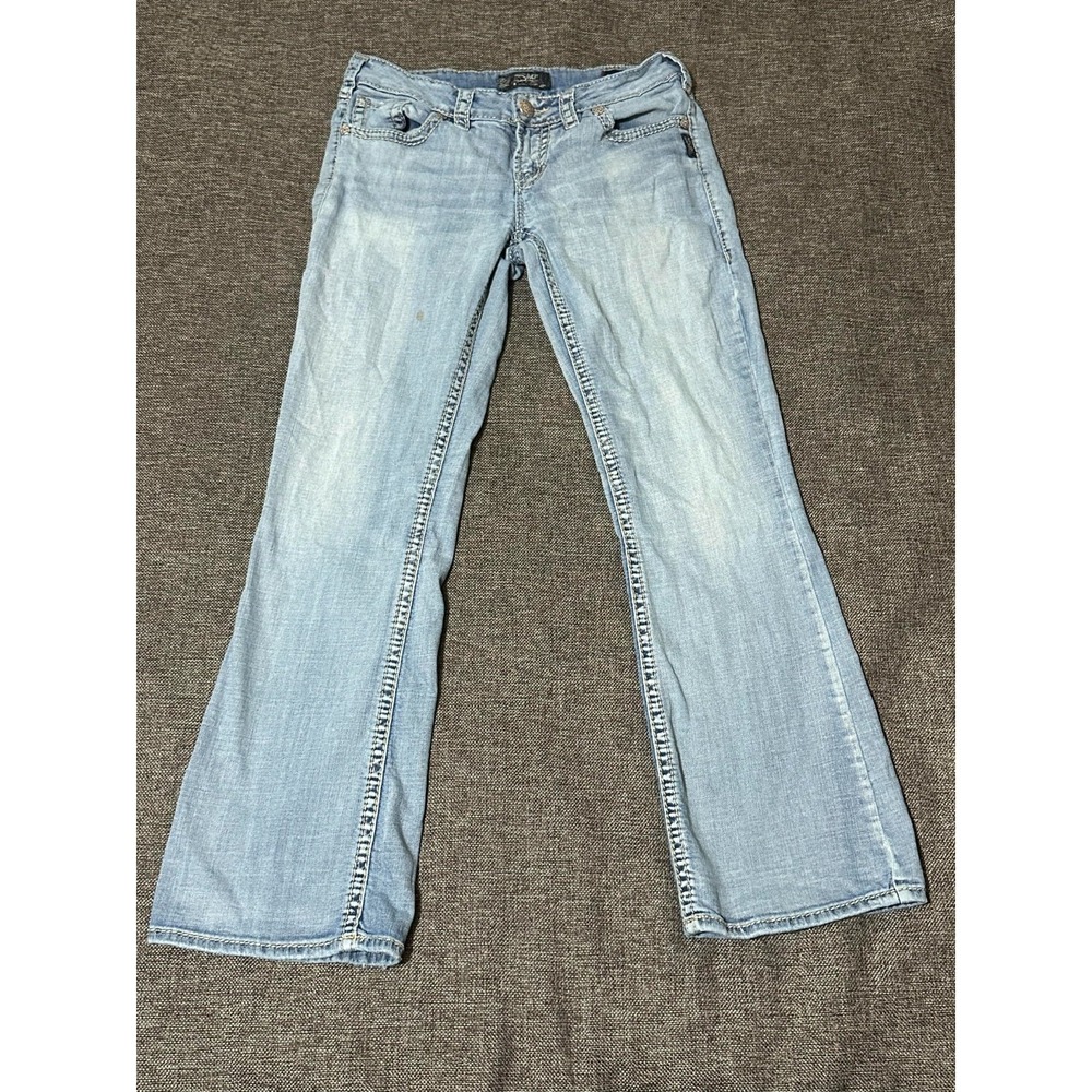 Silver Jeans Women's 30 X 31 Aiko Mid Boot Jeans